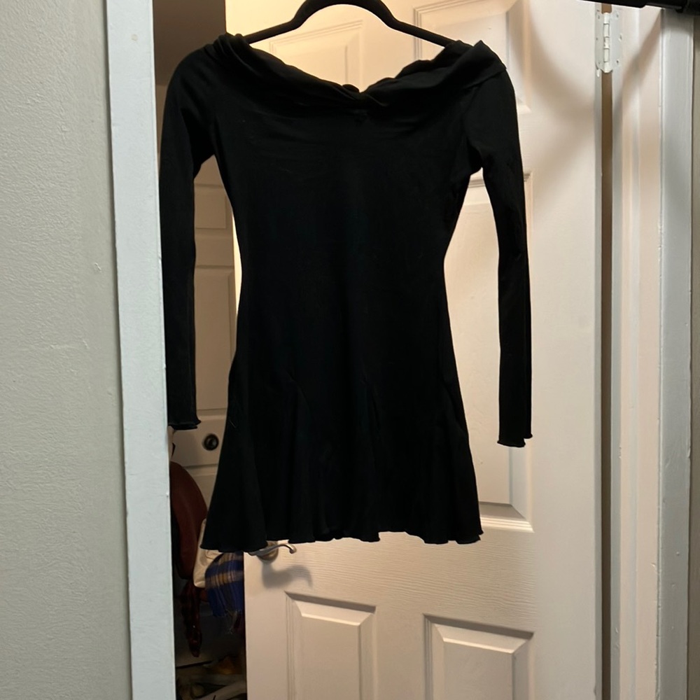 Elegant Black Off-Shoulder Women's Top